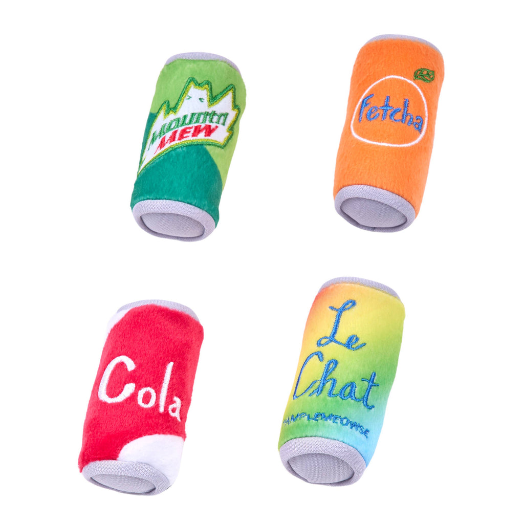 ZippyPaws ZippyClaws® Catnip Soft drink cans 4-Pack
