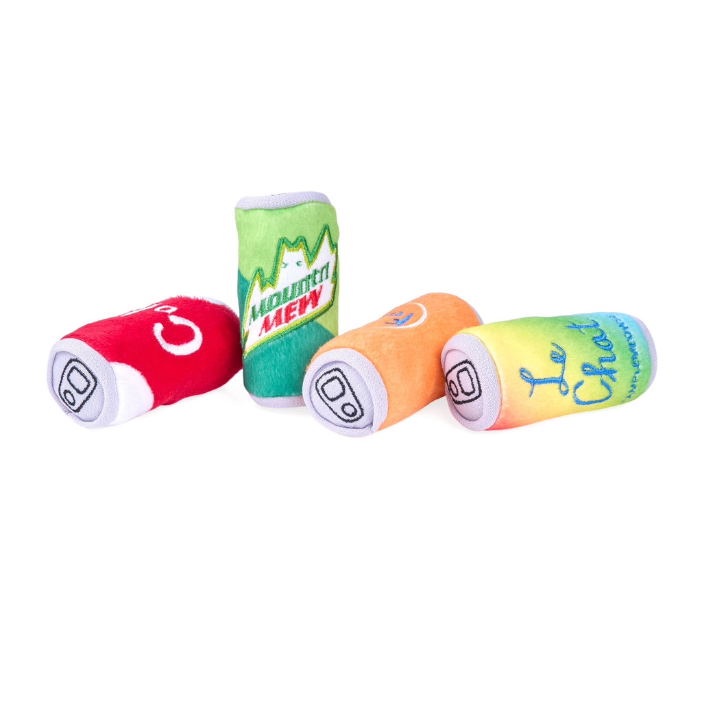 ZippyPaws ZippyClaws® Catnip Soft drink cans 4-Pack